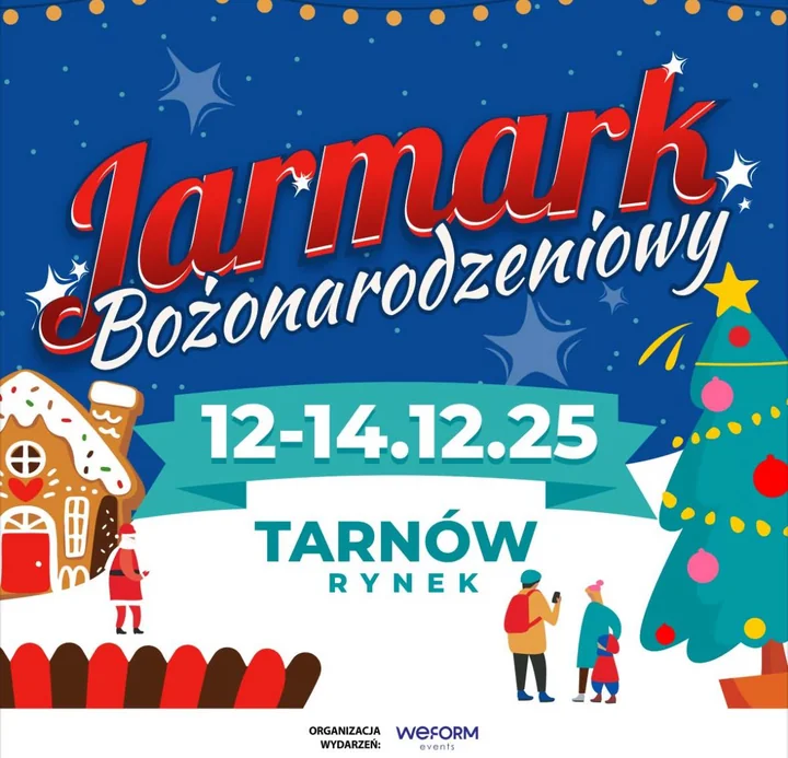 Obraz do artykułu: Tarnowski Jarmark Świąteczny 2025 – pierniki, światełka i magia na Rynku