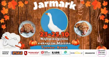 Obraz do artykułu: Gęsina, rogale i świętomarcińska tradycja. Tarnowski Rynek wypełni się smakami jesieni