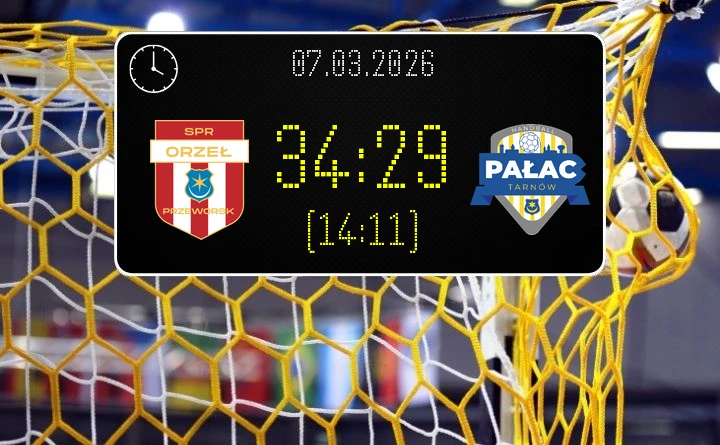 [PIŁKA RĘCZNA] SPR Orzeł Przeworsk – Handball Pałac Tarnów 34:29 – I Liga Mężczyzn (Grupa D), kolejka 19