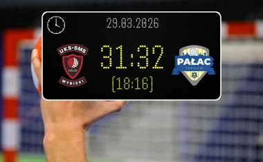[PIŁKA RĘCZNA] I Liga Mężczyzn (Grupa D), 21. kolejka – UKS SMS Wybicki Kielce – Handball Pałac Tarnów 31:32