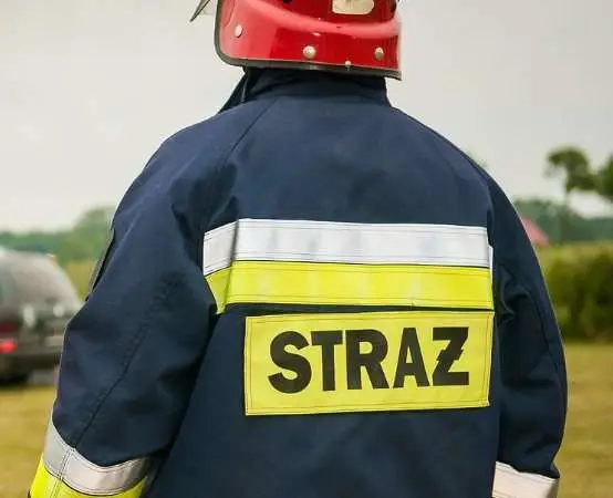 Strażak z Tarnowa uratował życie motocykliście mimo bycia poza służbą