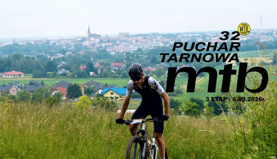 Grafika promocyjna wydarzenia 32. Puchar Tarnowa MTB – finał wyścigu