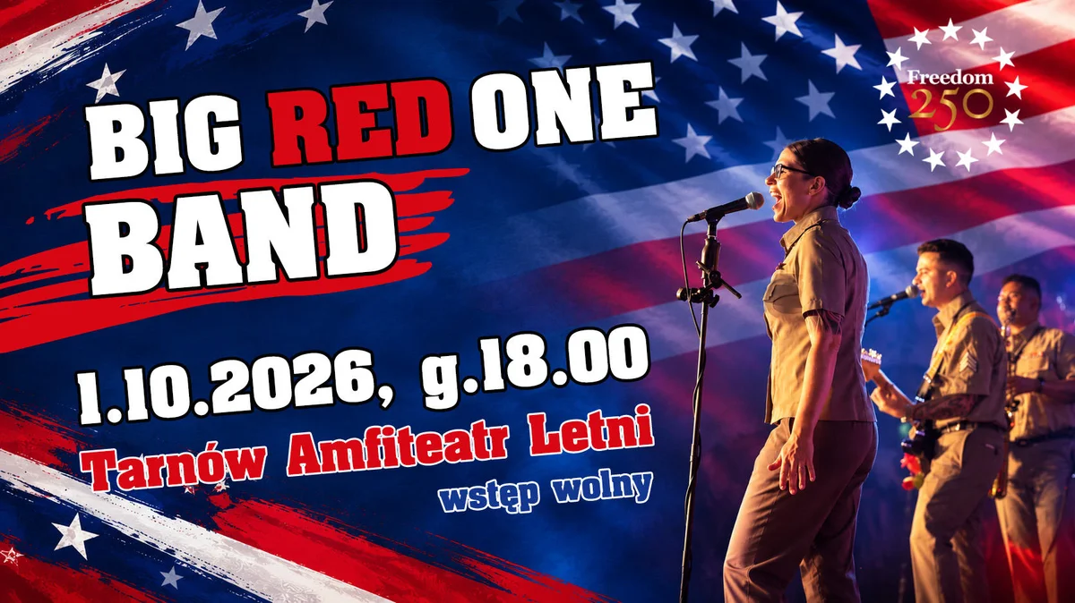 Grafika promocyjna wydarzenia Koncert: Big Red One Band