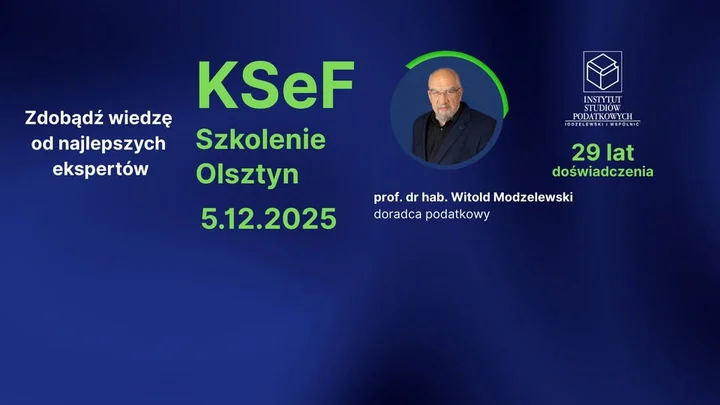 Grafika promocyjna wydarzenia KSeF Szkolenie Tarnów — praktyczne przygotowanie do faktur ustrukturyzowanych