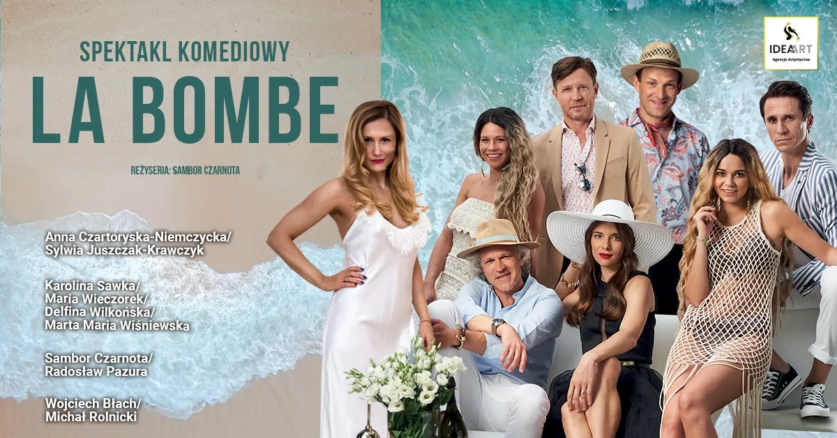 Grafika promocyjna wydarzenia La Bombe: komedia w Tarnowie
