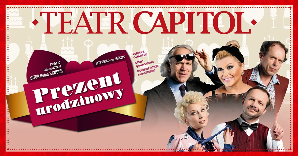 Grafika promocyjna wydarzenia Tarnów: Prezent urodzinowy na scenie