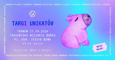 Grafika promocyjna wydarzenia Targi Unikatów