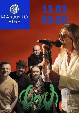 Grafika promocyjna wydarzenia UNU Tribute to Perfect — koncert w Maranto Vibe (Tarnów, 13 marca 2026)