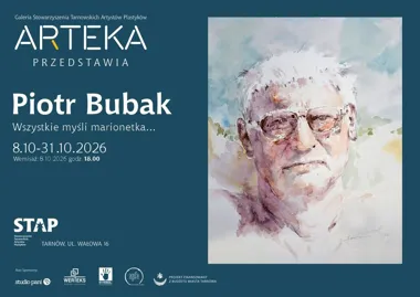 Grafika promocyjna wydarzenia Wernisaż wystawy „Wszystkie myśli marionetka…”