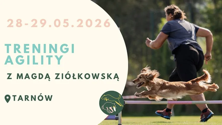 Grafika promocyjna wydarzenia Treningi z Magdą Ziółkowską — Tarnów, 28–29 maja 2026