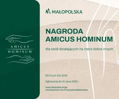 Amicus Hominum wraca. Małopolska szuka ludzi wielkiego serca