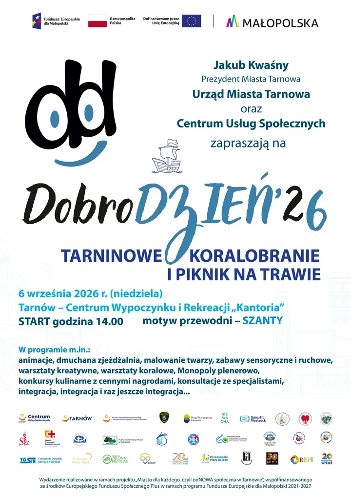 Koralobranie i DobroDzień razem na Kantorii. Będą warsztaty, gry i szantowy motyw