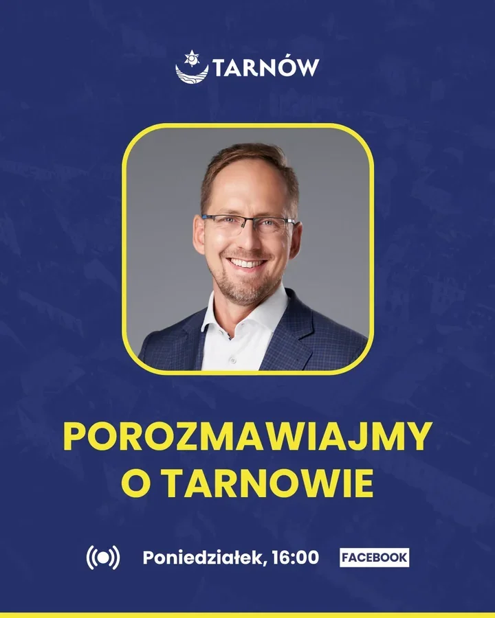 Rozmowa na żywo z prezydentem Tarnowa. Pytania o remonty i budżet