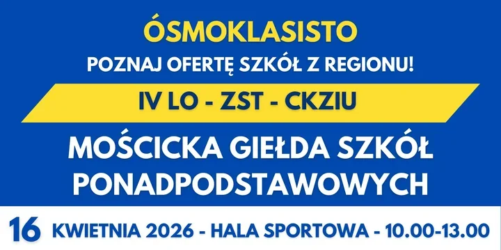 Mościce zbiorą szkoły w jednej hali, a po rozmowie czeka spacer po modernizmie