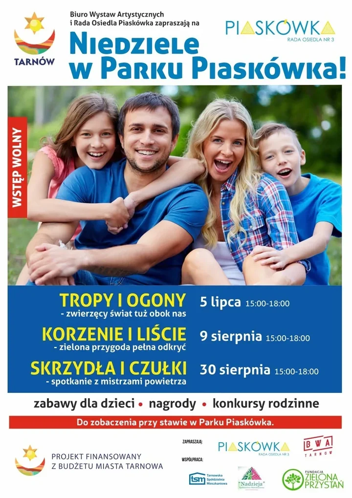 Rodzinna niedziela przy stawie. Zielona przygoda w Parku Piaskówka