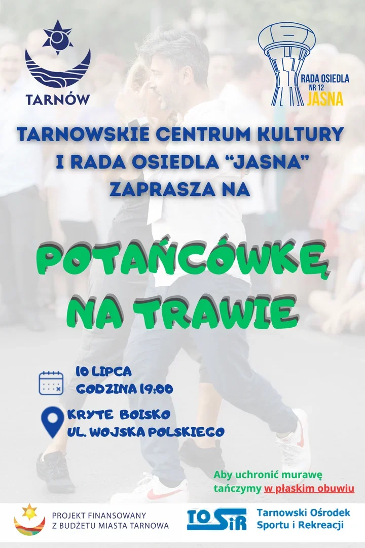 Tarnowska potańcówka na trawie. Organizatorzy stawiają jeden warunek