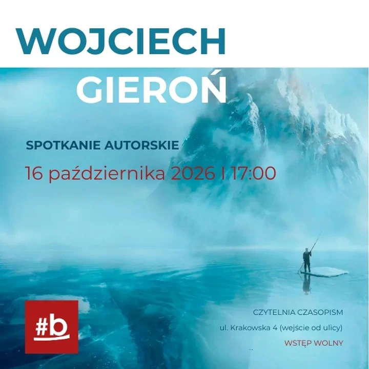 Debiutancki tomik i spotkanie z autorem. Wojciech Gieroń w Tarnowie