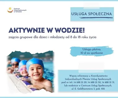 Zajęcia w wodzie dla dzieci z Tarnowa. Spotkanie za 10 zł