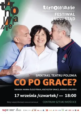 Andrzej Zieliński na tarnowskiej scenie. Wystąpi w spektaklu „Co po Grace?”
