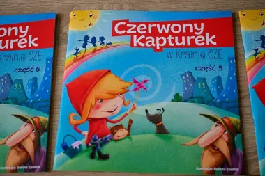 Czerwony Kapturek zamiast wilka opowie dzieciom o energii ze słońca i wiatru