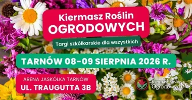 Tysiące roślin w Arenie Jaskółka. Ogrodowy kiermasz już w weekend