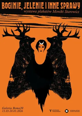 Plakaty Moniki Starowicz zagościły w Galerii Bema20 – obrazy między symbolem a opowieścią