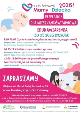 W Tarnowie trzy rozmowy przy kawie o karmieniu i rozwoju niemowlęcia