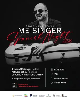 Hiszpańskie rytmy w tarnowskim ratuszu. Zagra Krzysztof Meisinger
