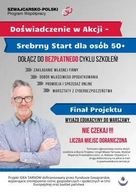 Tarnowski projekt dla 50-latków łączy firmę i obronę przed oszustwami