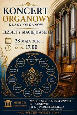 Młodzi organiści zagrają w sali koncertowej szkoły muzycznej