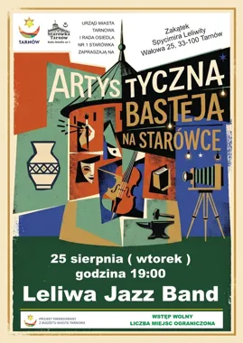 Jazz w renesansowej półbaszcie. Leliwa Jazz Band zagra na tarnowskiej Starówce