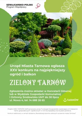 Konkurs Zielony Tarnów wraca po raz 25. Czas na balkony i ogrody