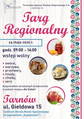 Majowy targ w Tarnowie. Lokalne smaki wracają na Giełdową