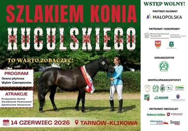 Huculskie konie wracają do Klikowej. Jubileuszowy czempionat z darmowym wstępem