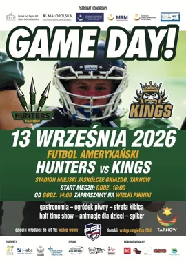 Hunters Tarnów zagrają pierwszy mecz u siebie. W Mościcach będzie piknik