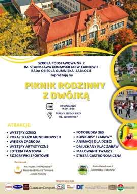 Na dziedzińcu Dwójki szykuje się rodzinny festyn pełen atrakcji