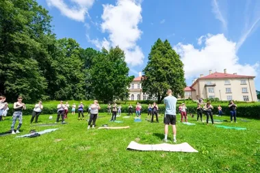 Sobotni fitness w Parku Sanguszków bez opłat i wcześniejszych zapisów