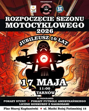 Motocykliści wracają na ulice Tarnowa. Będzie parada i jubileusz