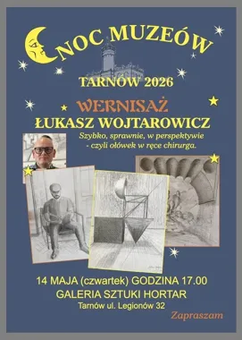 Chirurg z Tarnowa pokaże rysunki. Hortar szykuje nową odsłonę cyklu