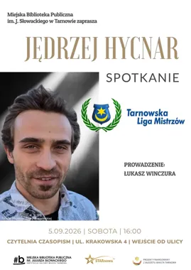 Jędrzej Hycnar z serialu „1670” wraca do Tarnowa na spotkanie z widzami