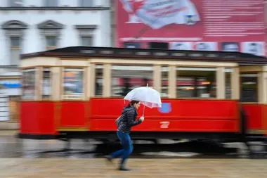 Silny wiatr w Tarnowie i powiecie. Porywy osiągną 75 km/h