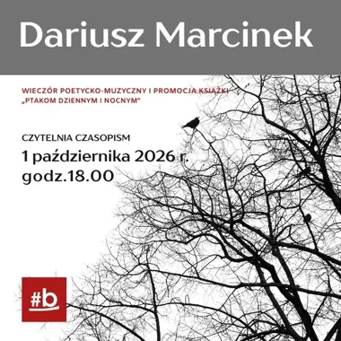 Tarnowski poeta pokaże nowy tom. Wieczór z muzyką w bibliotece