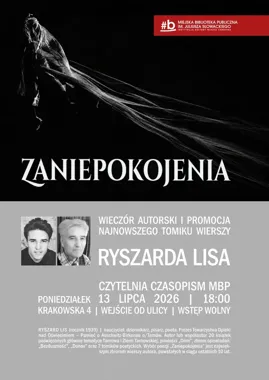Tarnów szykuje wieczór z Ryszardem Lisem i największym tomem jego poezji