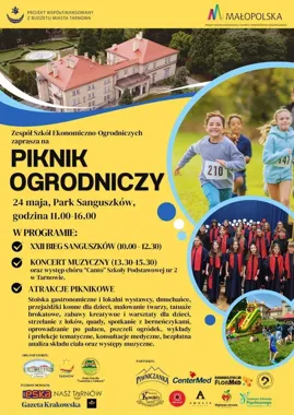 Tarnów szykuje ogrodniczy piknik z jubileuszem i biegiem w tle