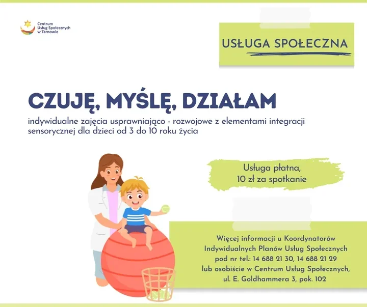Tarnowskie zajęcia dla dzieci łączą ruch, zmysły i naukę skupienia
