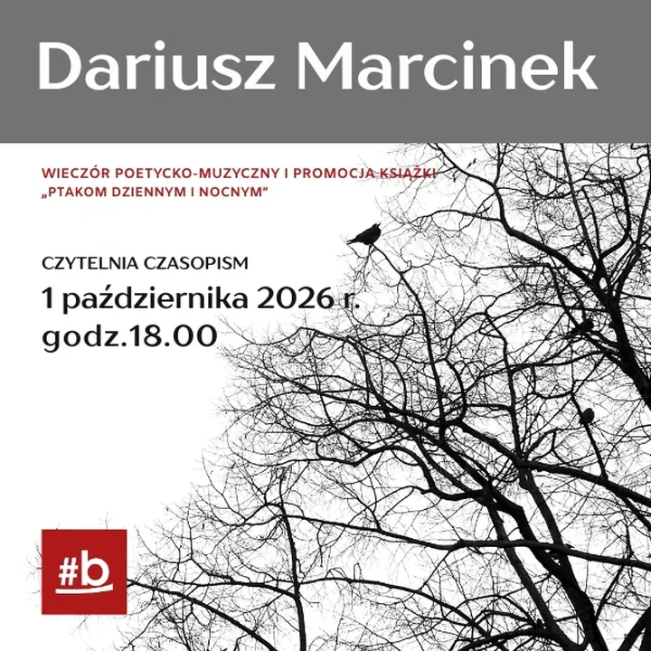 Tarnowski poeta pokaże nowy tom. Wieczór z muzyką w bibliotece
