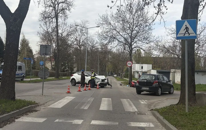 Na Mickiewicza piesza trafiła do szpitala, a potem doszło do drugiego zdarzenia