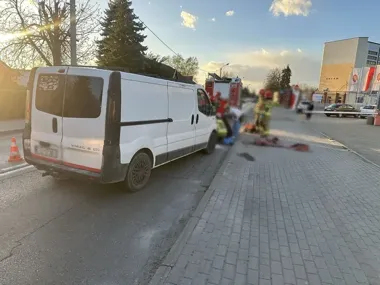 Na Klikowskiej w Tarnowie samochód uderzył w konia z zaprzęgu