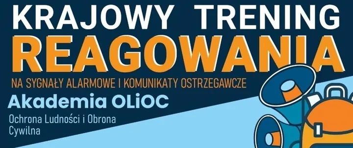 Syreny, fałszywe alarmy i plecak ewakuacyjny. Ćwiczenia w całej Polsce