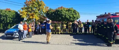 Dron z materiałem promieniotwórczym i masowa dekontaminacja. Ćwiczenia pod Tarnowem